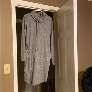 Cowlneck dress. Worn only once